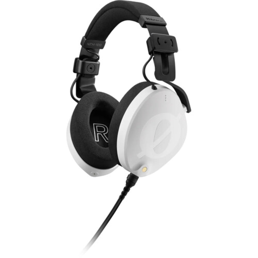 Rode NTH-100 Professional Closed-Back Over-Ear Headphones | White