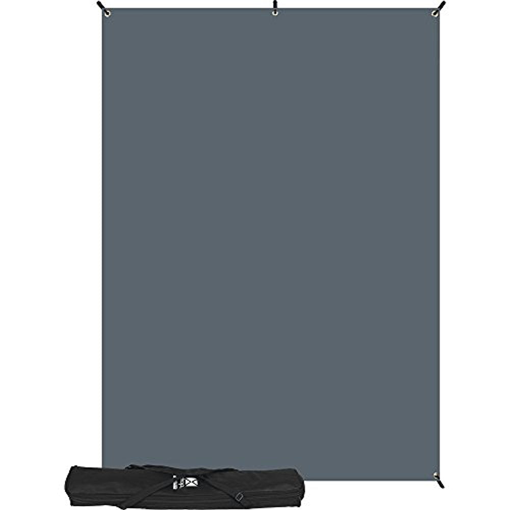 Westcott X-Drop Kit with Neutral Gray Backdrop | 5'x7'