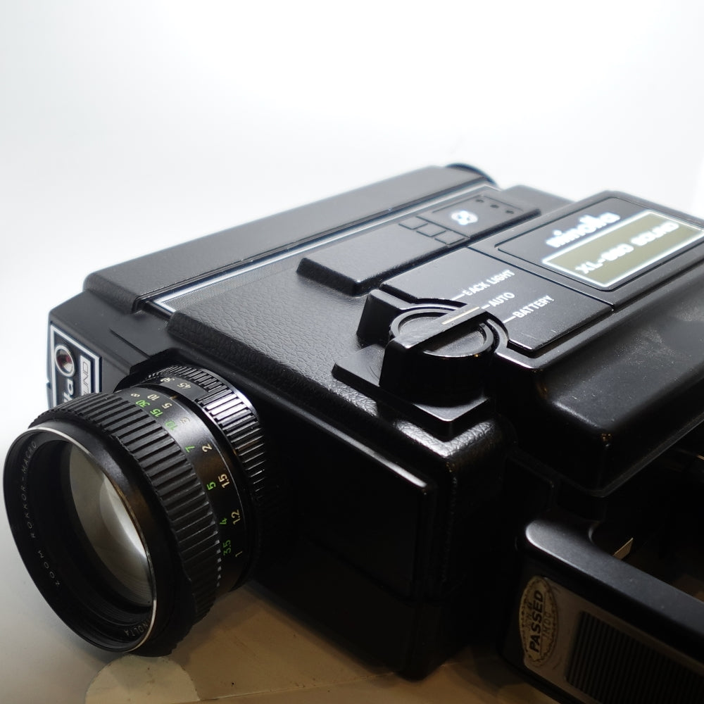 Used Minolta XL-660 Sound Super 8 | Black | U8