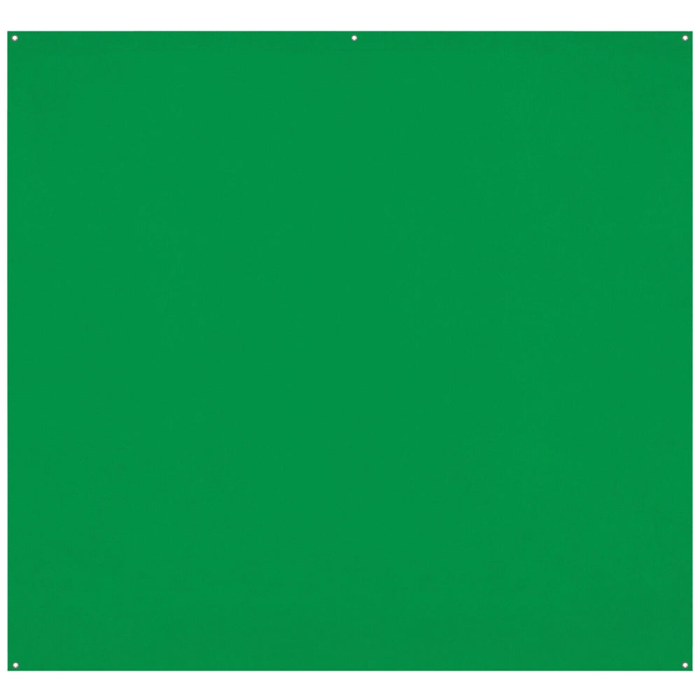 Westcott X-Drop Pro Wrinkle-Resistant Backdrop | Chroma-Key Green, 8 x 8'