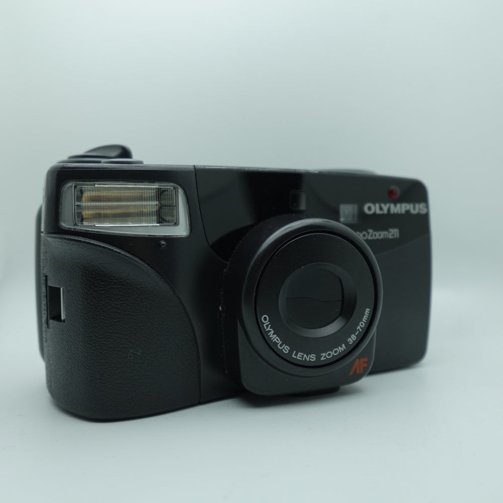 Used Olympus Infinity Zoom 211 35mm Point and Shoot Camera | Black | U8