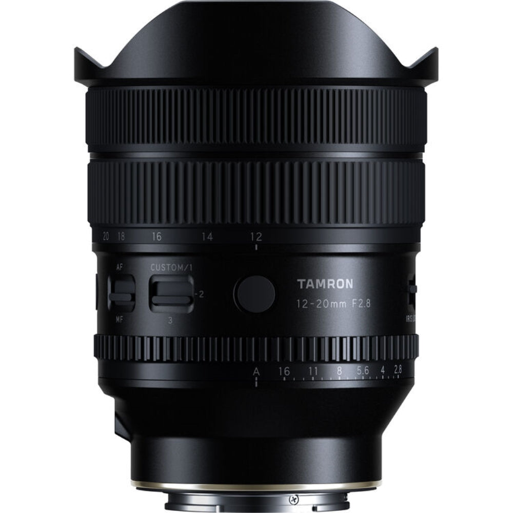 Tamron 12-20mm f/2.8 Lens Compatible with E Mount (FULL FRAME) Bundled with Lens Cap Keeper + Cleaning Kit - Blower, Lens Pen, Brush & Case + Cleaning Cloth (4 Items)