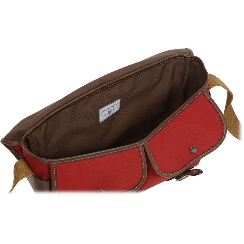 Billingham Hadley Pro Shoulder Bag | Burgundy / Chocolate Leather