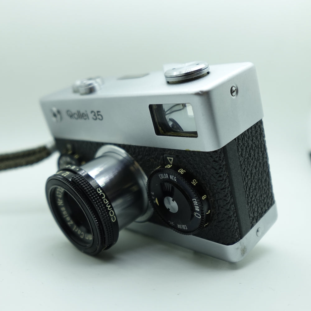 Used Rollei 35 35mm Rangefinder Film Camera | Chrome | U9