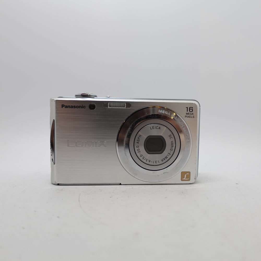 Used Panasonic Lumix DMC-FH5 Digital Point and Shoot Camera | Silver | U9