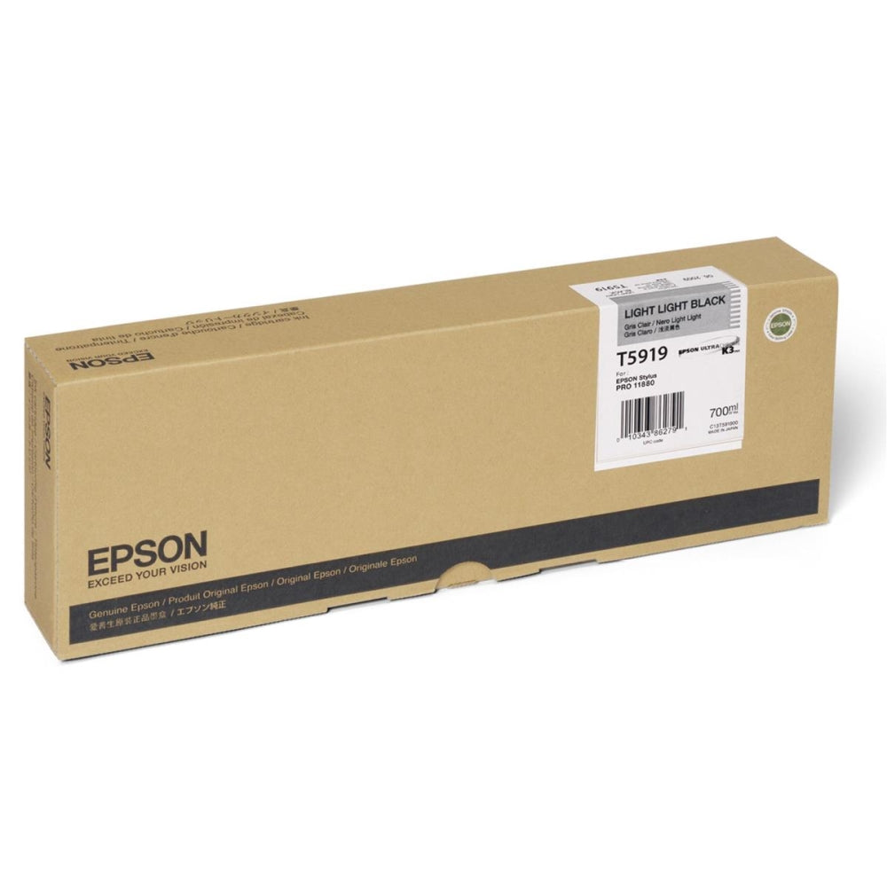 Epson UltraChrome K3 Light Light Black Ink Cartridge | 700 ml