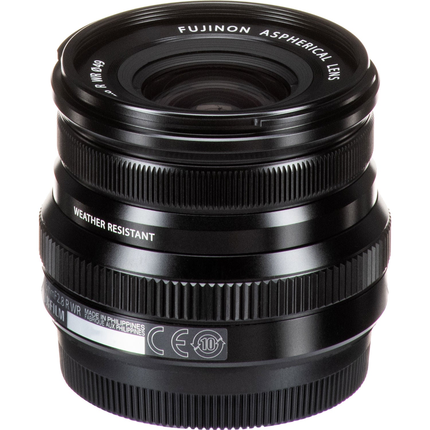 FUJIFILM XF 16mm f/2.8 R WR Lens | Black