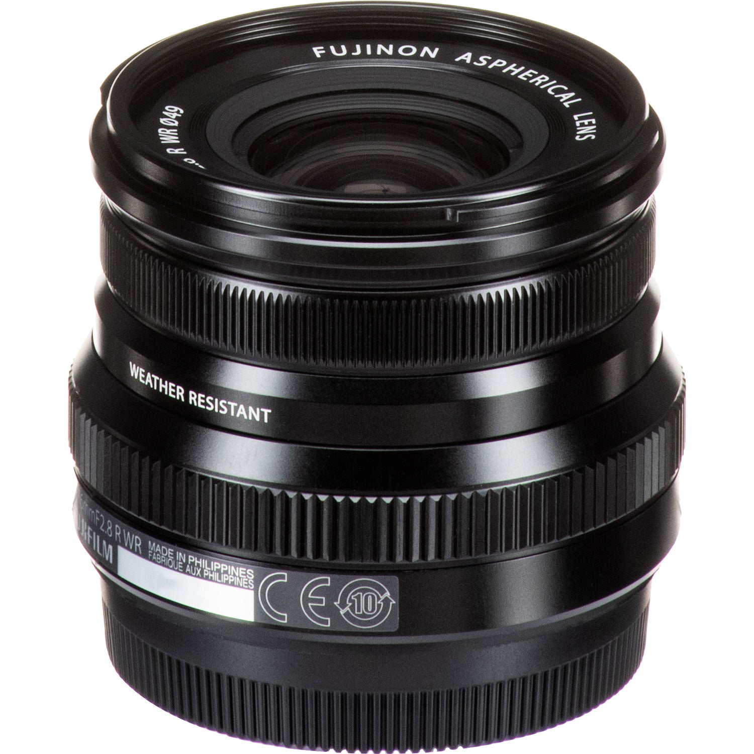 Fujifilm XF 16mm f/2.8 R WR Lens | Black