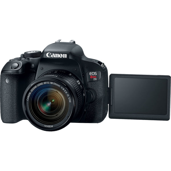 Canon EOS Rebel T7i DSLR Camera with 18-55mm Lens