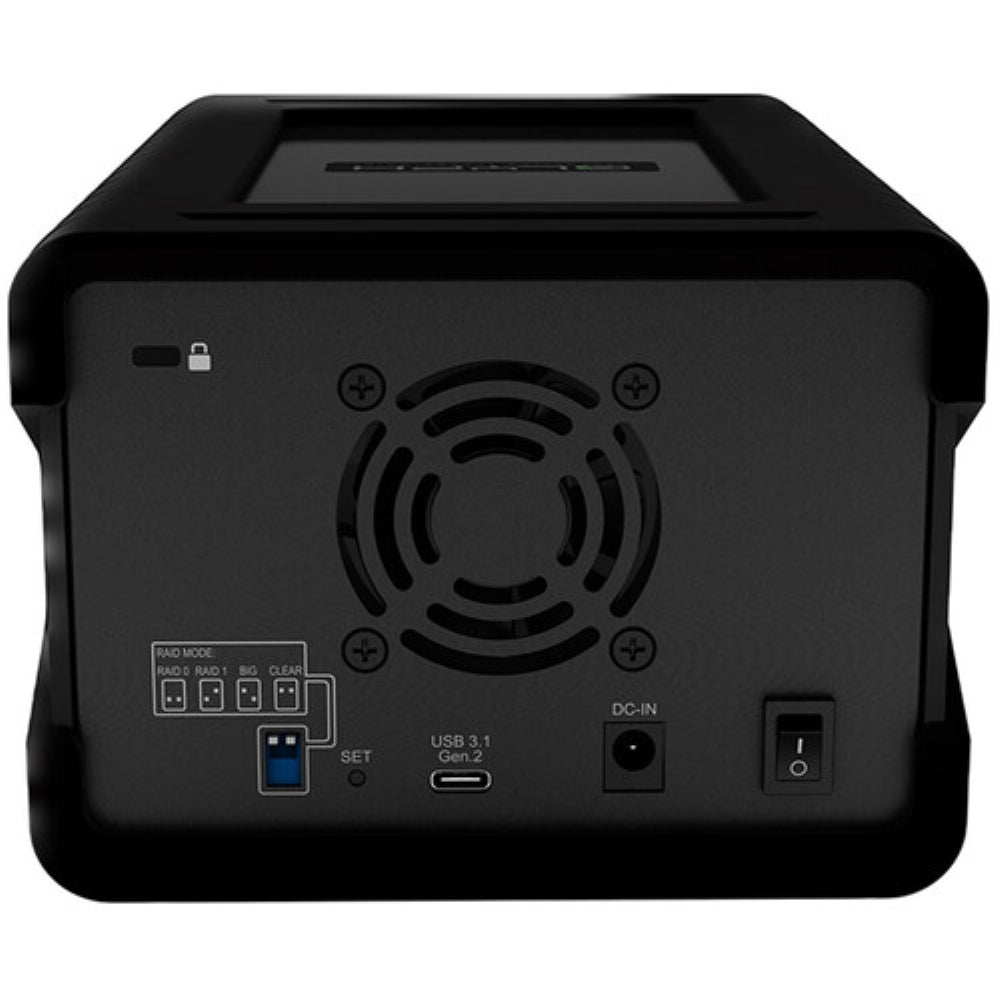 Glyph Technologies 16TB Blackbox PRO RAID 2-Bay RAID Array | 2 x 8TB, USB-C 3.2 Gen 2