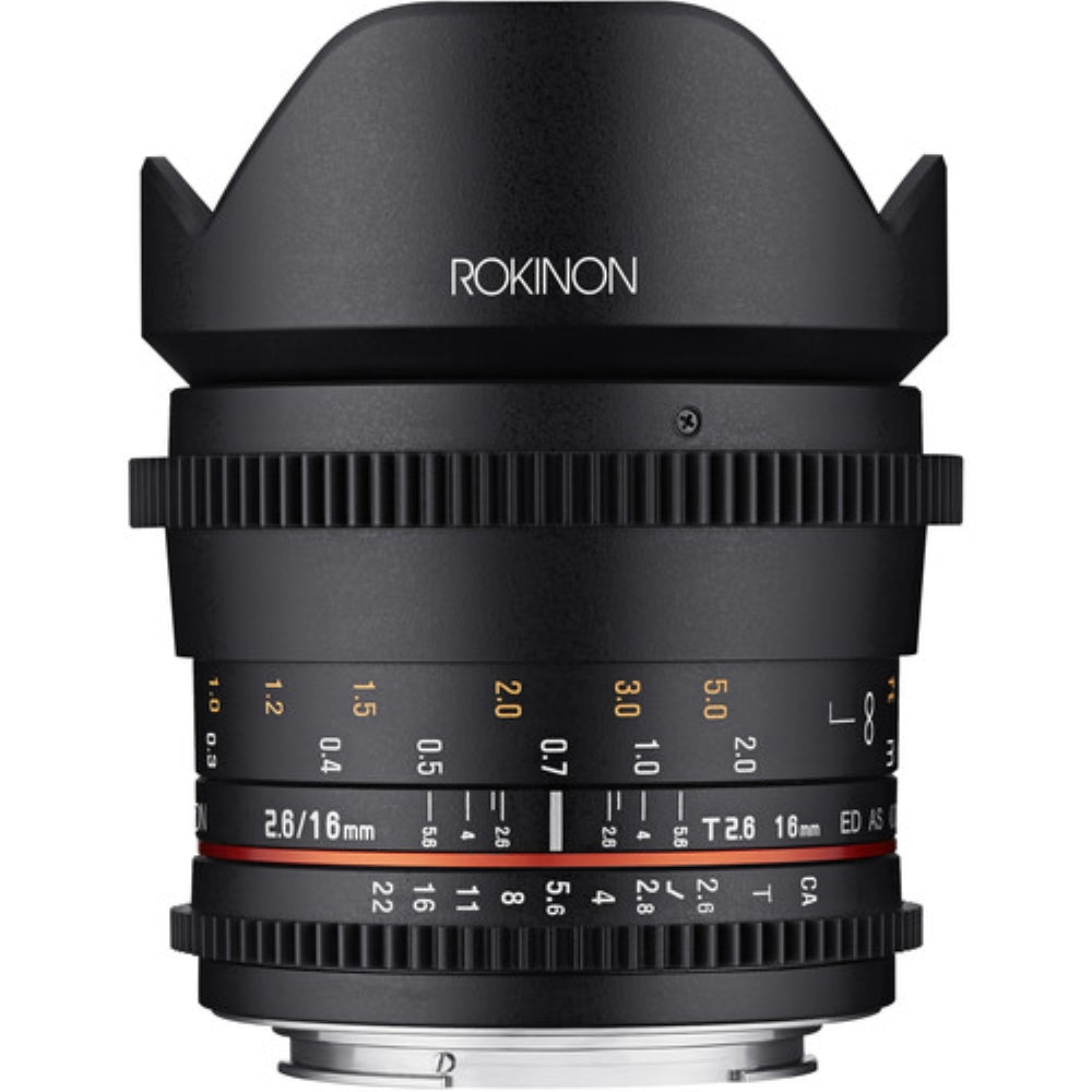 Rokinon 16mm T2.6 Full Frame Cine DS Lens for Sony E Mount