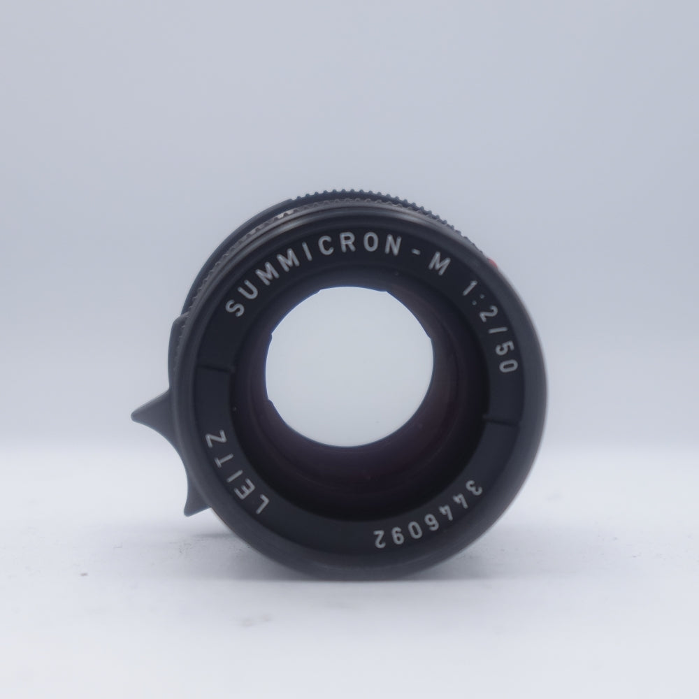 Used Leica Summicron-M 50mm f/2 M-Mount Rangefinder Lens | Black | U9