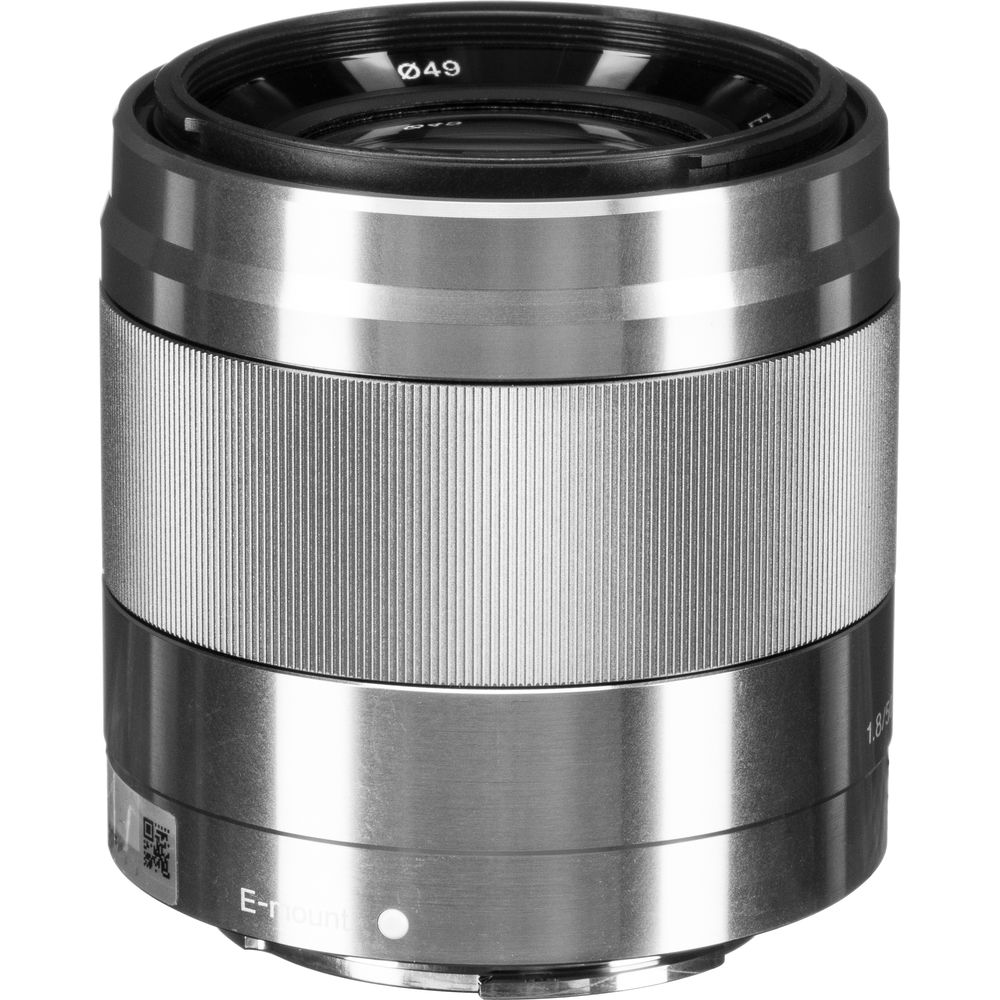 Sony E 50mm f/1.8 OSS Lens | Silver