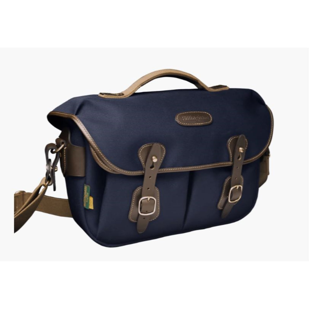 Billingham Hadley Pro 2020 Camera Bag | Navy Canvas/Chocolate Leather