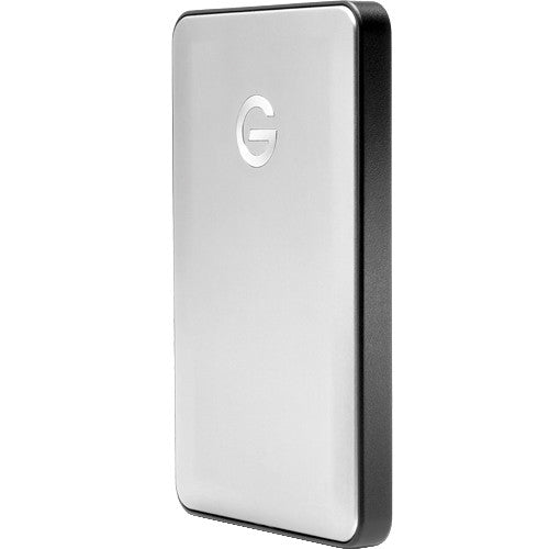 G-Technology G-DRIVE Mobile USB-C Hard Drive | Silver, 1 TB