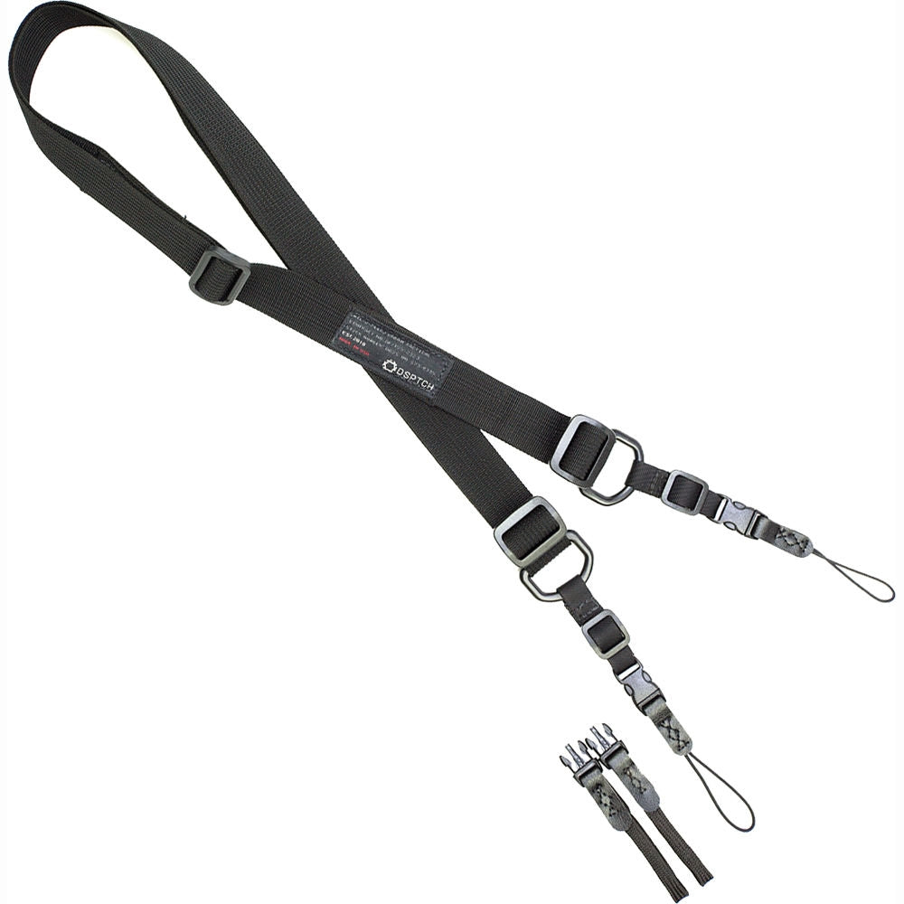 DSPTCH Standard Camera Sling Strap | Black