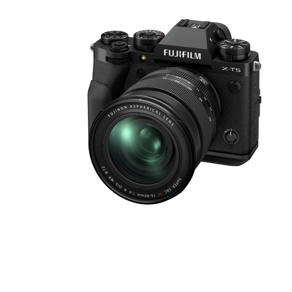 FUJIFILM X-T5 Mirrorless Camera with 16-80mm Lens | Black