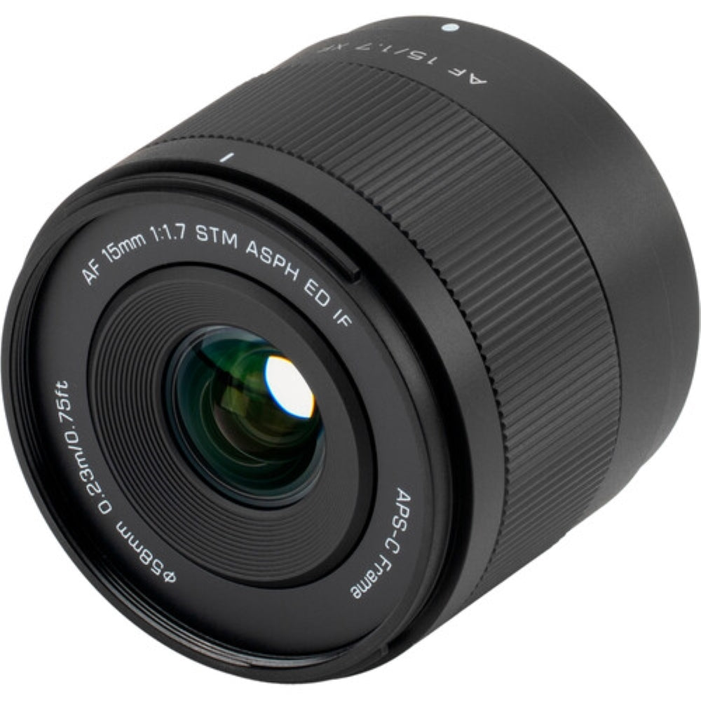 Viltrox AF 15mm f/1.7 Air XF Lens Compatible with FUJIFILM X Mount Bundle with UV Filter + Lens Cap Keeper + Cleaning Kit + Cleaning Cloth (5 Items)