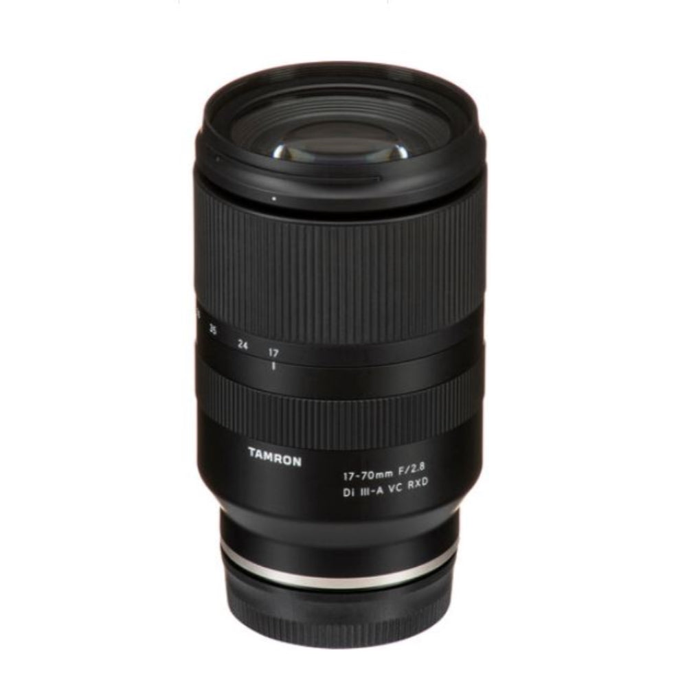 Tamron 17-70mm f/2.8 Di III-A VC RXD Lens Compatible with E Mount (APS-C) Bundle with Tiffen Filter Set + Lens Cap Keeper + Cleaning Kit + Cleaning Cloth (5 Items)