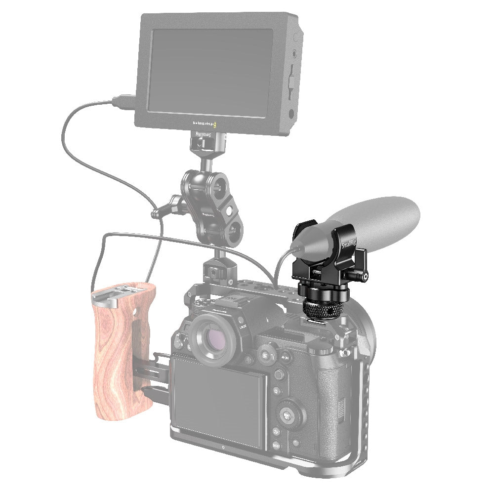 SmallRig Shotgun Microphone Holder | Cold Shoe