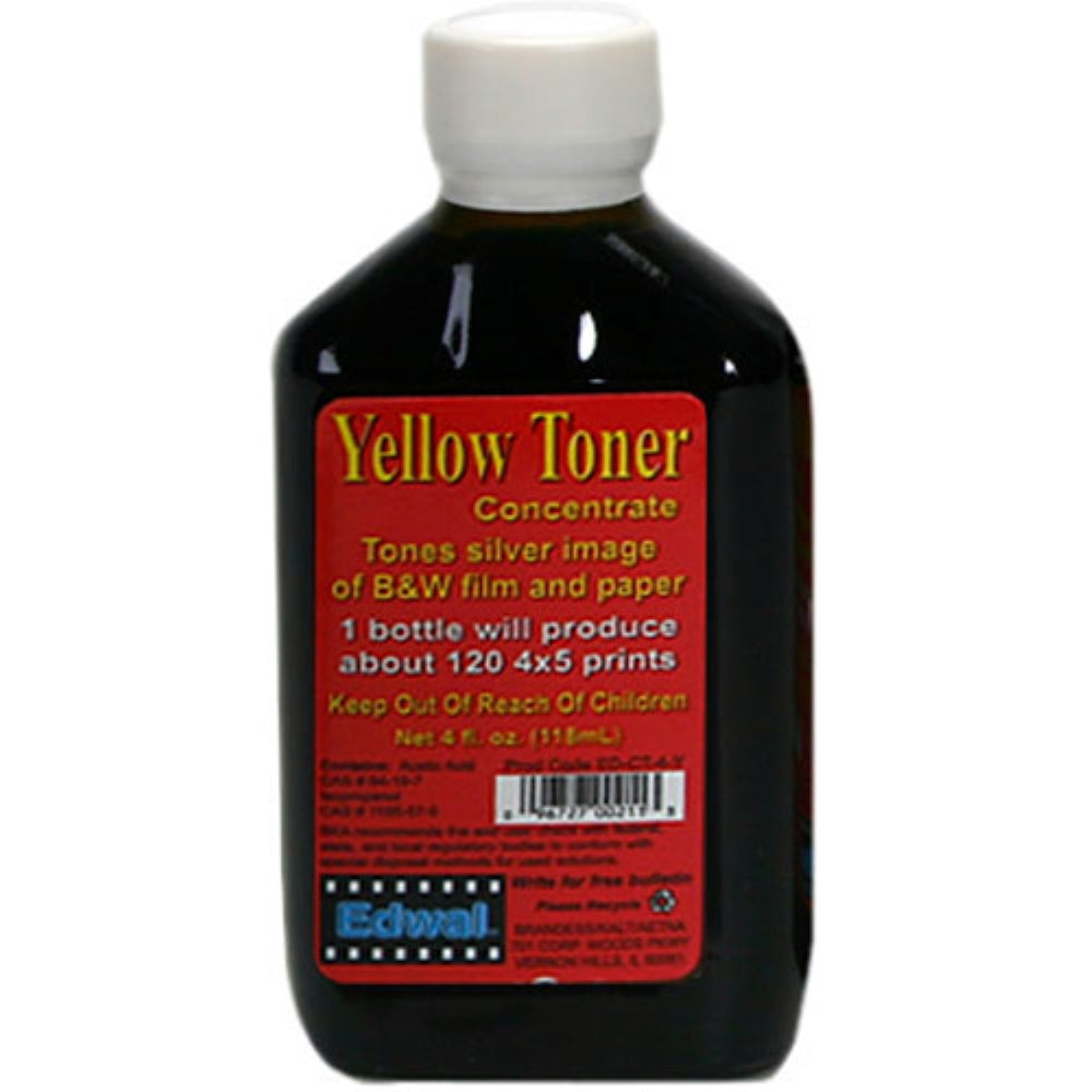 Edwal Toner for Black and White Prints | 4 oz, Yellow