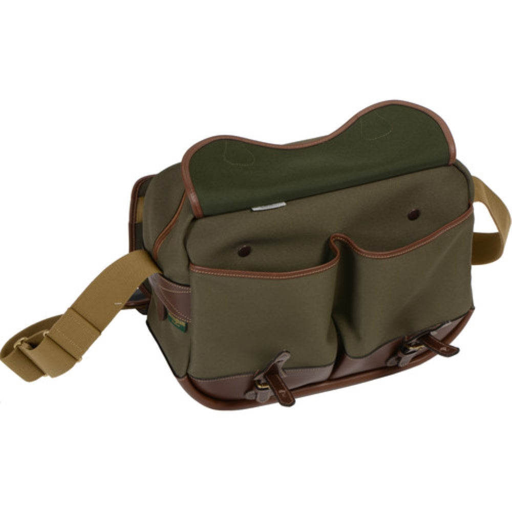 Billingham Eventer Photo Bag | Sage FibreNyte/Chocolate Leather