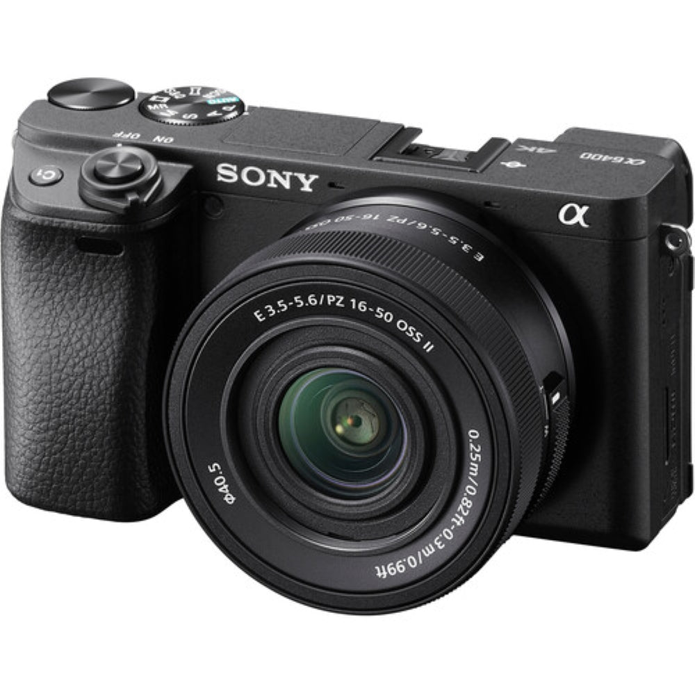 Sony Alpha a6400 Mirrorless Digital Camera with 16-50mm f/3.5-5.6 OSS II Lens