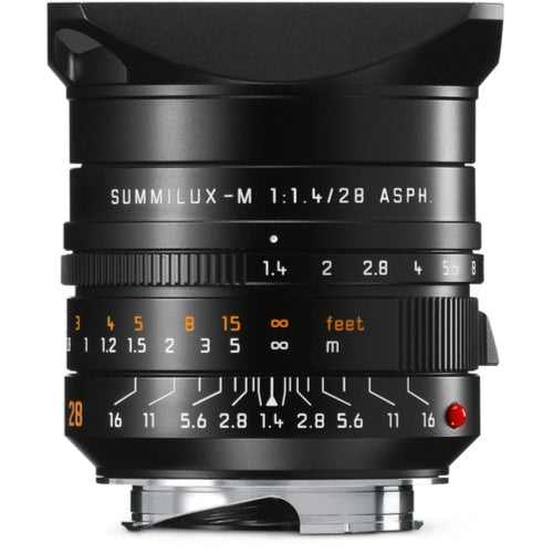 Leica Summilux-M 28mm f/1.4 ASPH. Lens | Black