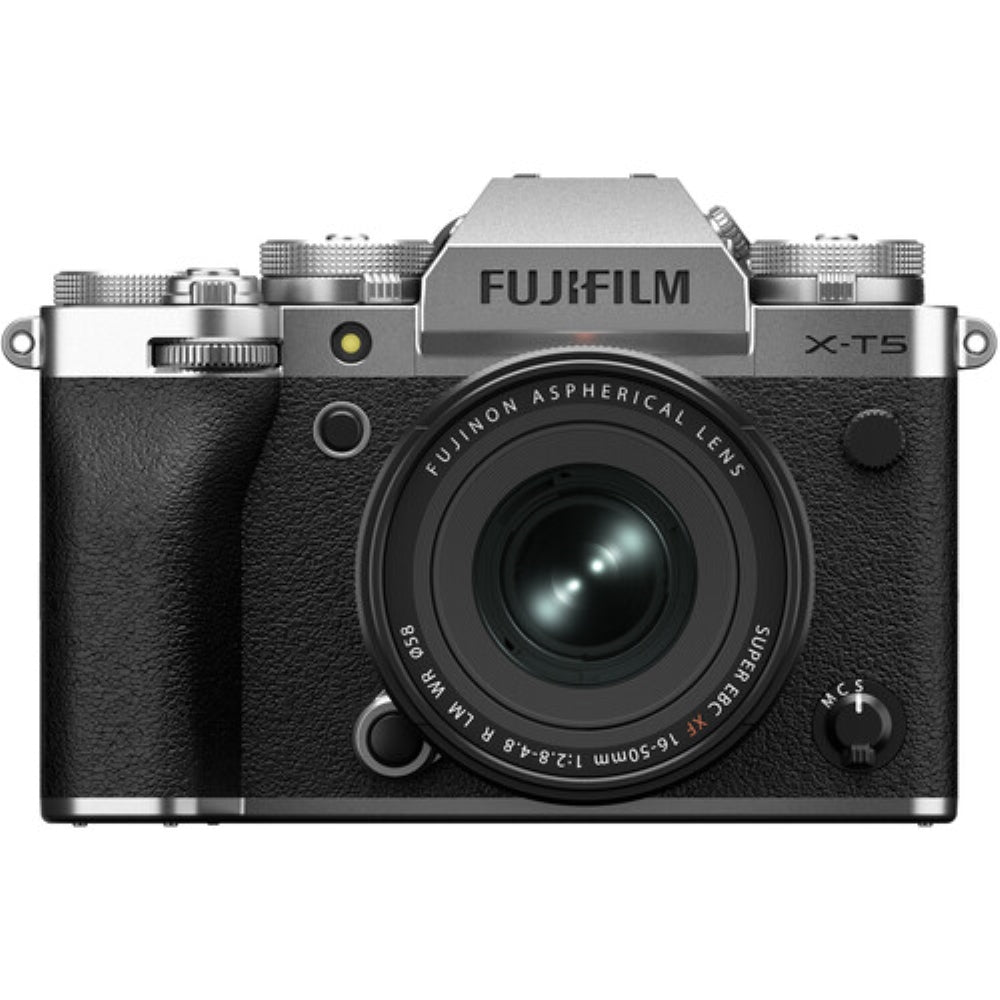 FUJIFILM X-T5 Mirrorless Camera with XF 16-50mm f/2.8-4.8 Lens | Silver