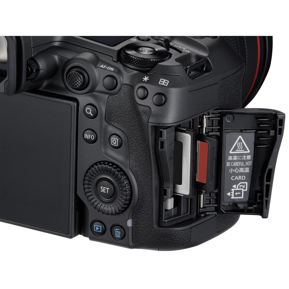 Canon EOS R5 Mark II Mirrorless Camera with Canon RF 24-70mm f/2.8L IS USM Lens & Extra Canon LP-E6P Lithium-Ion Battery