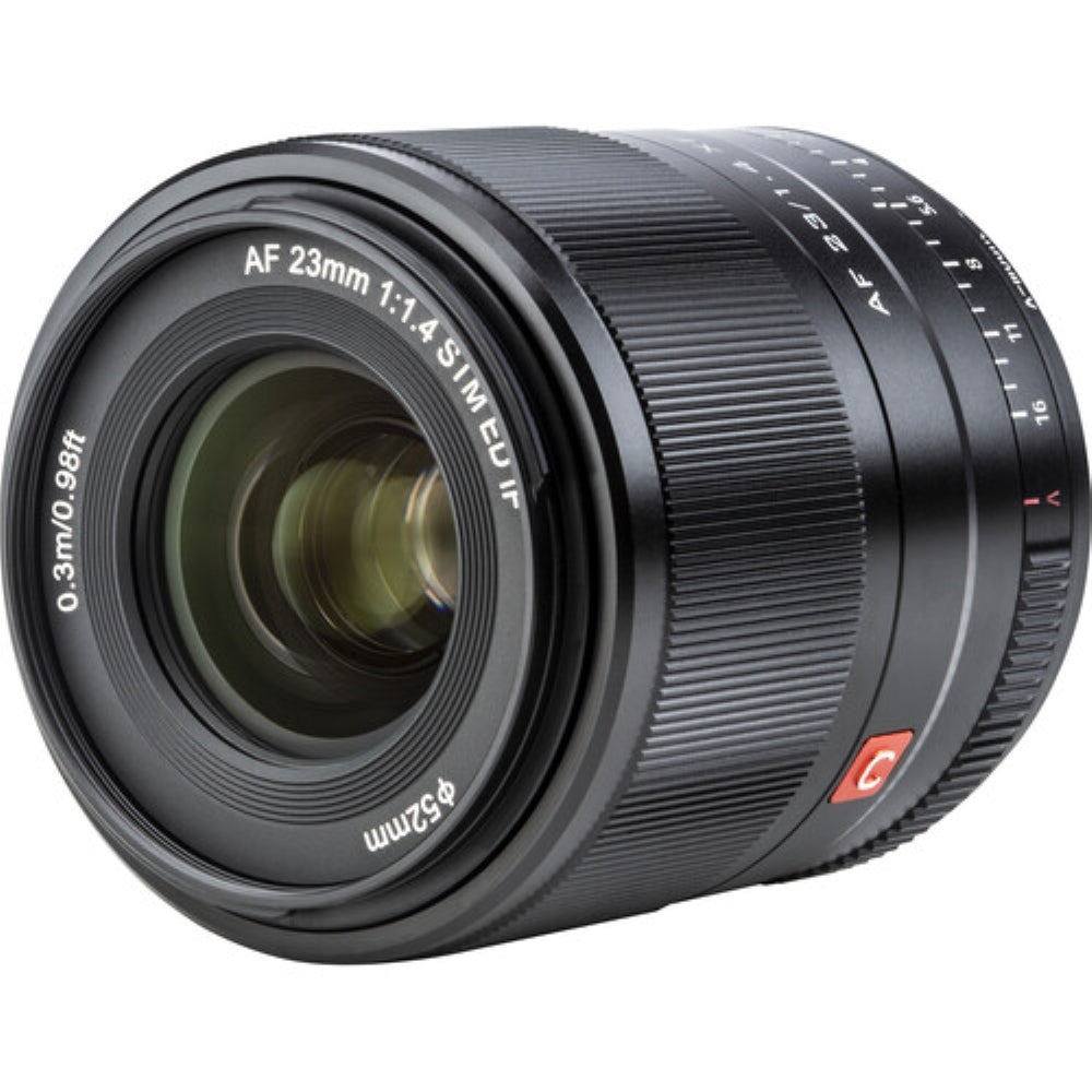 Viltrox AF 23mm f/1.4 XF Lens V2 Compatible with FUJIFILM X Mount Bundle with UV Filter + Lens Cap Keeper + Cleaning Kit + Cleaning Cloth (5 Items)