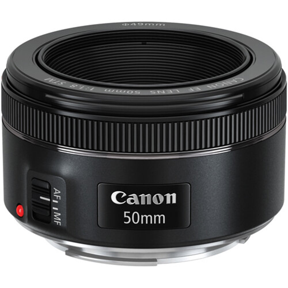 Canon EF 50mm f/1.8 STM Lens & Speedlite EL-100 Creative Photography Kit