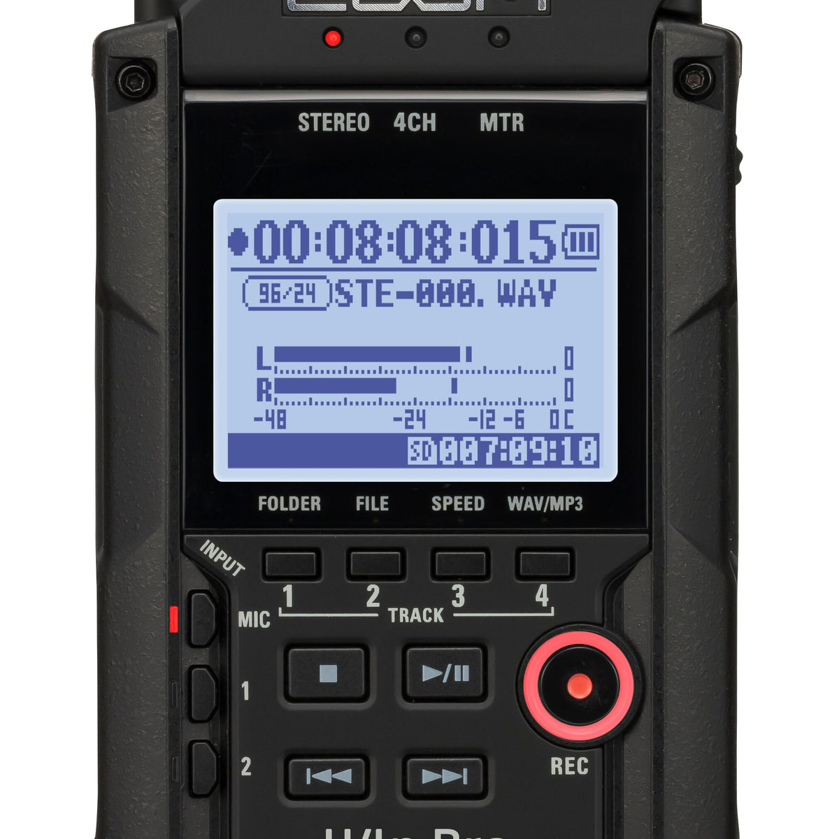 Zoom H4n Pro Handy Recorder | All Black