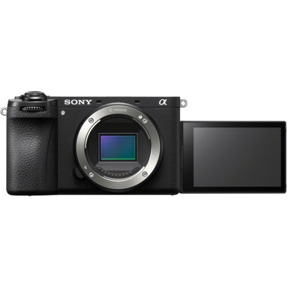Sony a6700 Mirrorless Camera Bundle with Sigma 18-50mm f/2.8 DC DN Contemporary Lens + 64GB SD Memory Card, Tiffen 55mm UV Filter + Deluxe Cleaning Kit + KC-25 Shoulder Bag + Microfiber Cloth