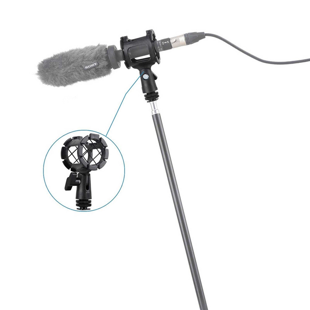 SmallRig Universal Microphone Shock Mount Adapter for Camera Shoes and Boompoles