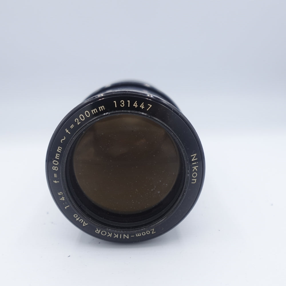 Used Nikon Zoom-Nikkor Auto 80-200mm f/4.5 Non-AI Lens | Black | U8