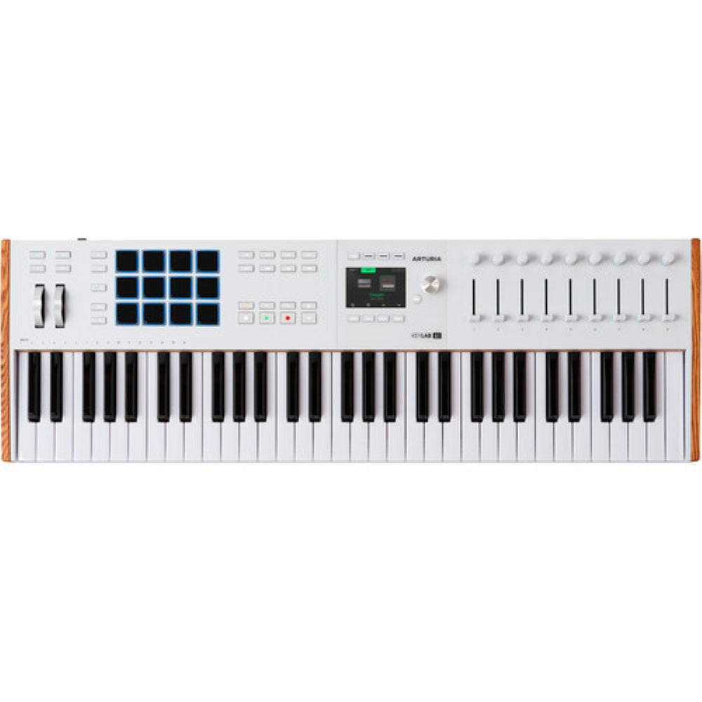 Arturia KeyLab 61 mk3 Professional MIDI Controller and Software | White