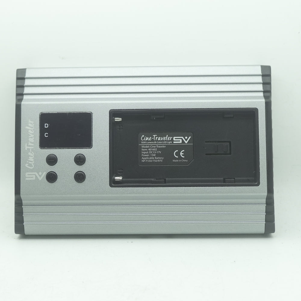 Used Cine-Traveler SV 1500 Bi-Color | Silver | U8