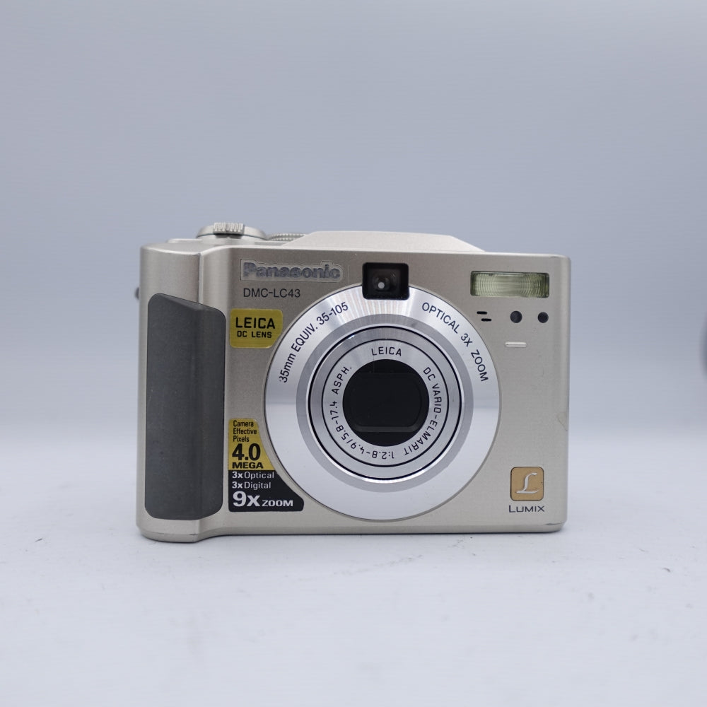 Used Panasonic Lumix DMC-LC43 Digital Point and Shoot Camera | Silver | U9