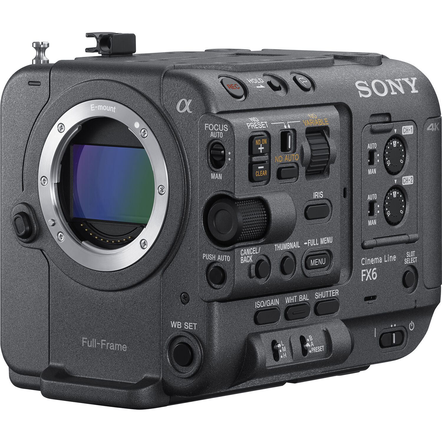 Sony FX6 Full-Frame Cinema Camera | Body Only