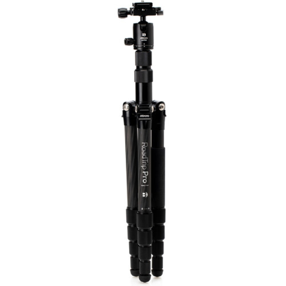 Benro MeFOTO RoadTrip Pro Carbon Fiber Series 1 Travel Tripod with Ball Head and Monopod | Black