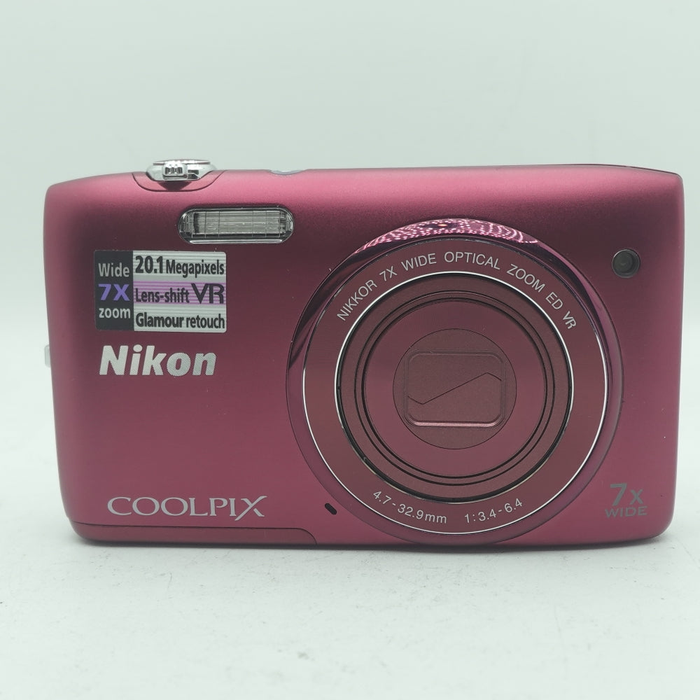 Used Nikon CoolPix S3500 | Red | U8
