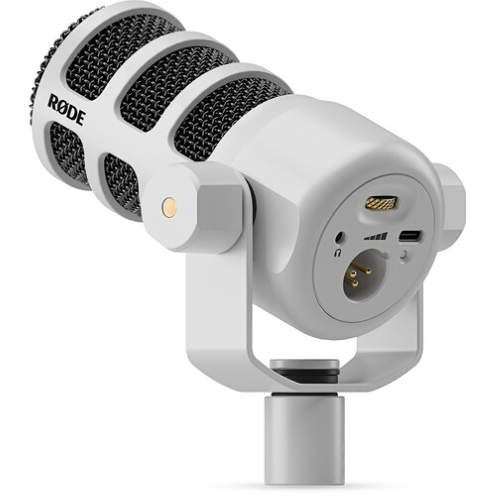 RODE PodMic USB and XLR Dynamic Broadcast Microphone | White