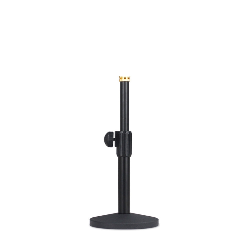 Audio-Technica AT2020 Cardioid Condenser Microphone Bundle with Desktop Stand + U-Shaped Shield Pop Filter + XLR Cable + Cleaning Cloth (5 Items)
