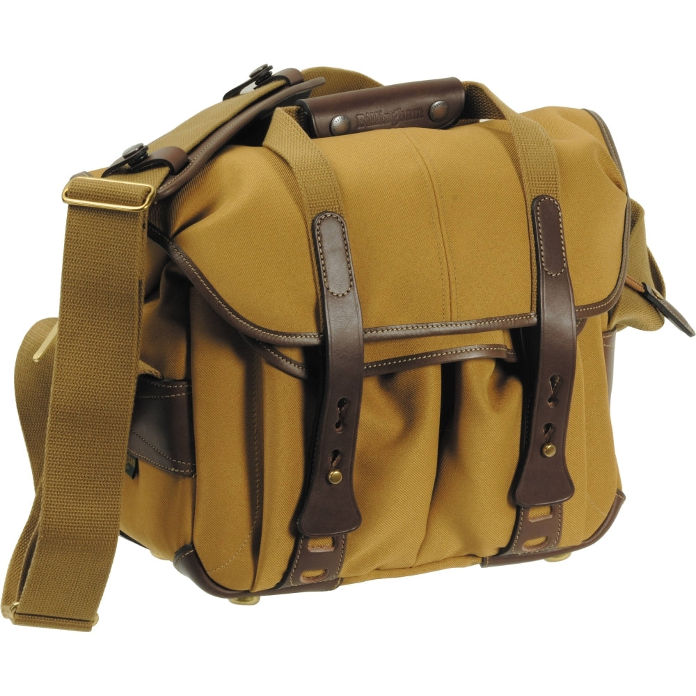 Billingham 207 Camera Bag | Khaki with Chocolate Leather Trim