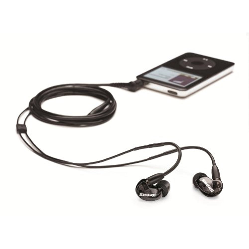 Shure SE215-K Sound Isolating Earphones with Single Dynamic MicroDriver