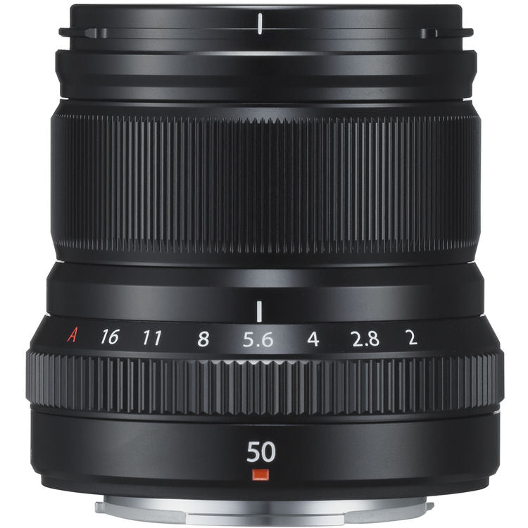 FUJIFILM XF 50mm f/2 R WR Lens | Black