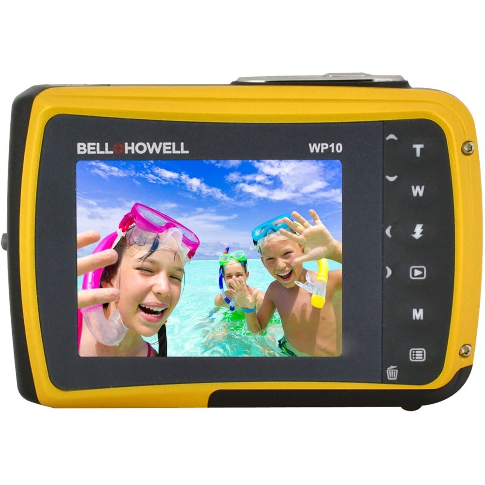 Bell & Howell Splash WP10 Shock + Waterproof Digital Camera | Yellow