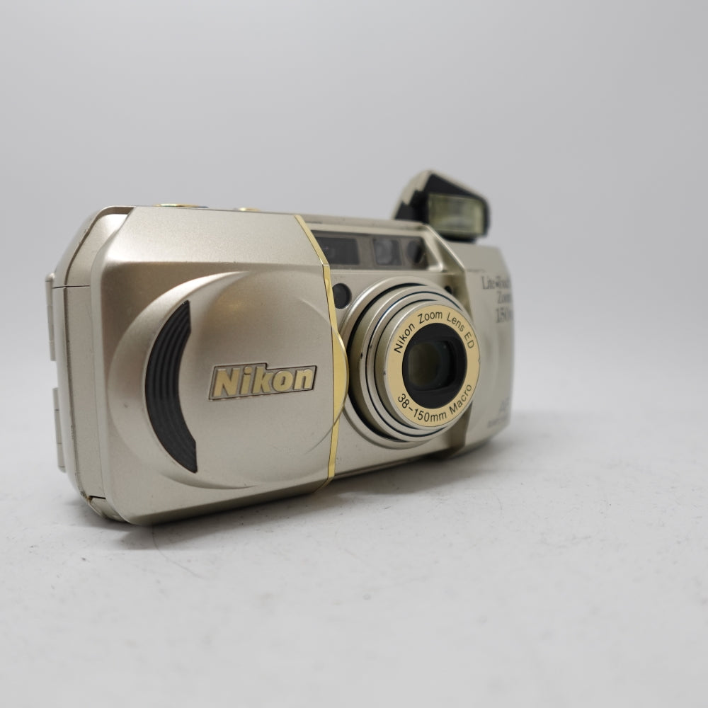 Used Nikon Lite Touch Zoom 150 ED 35mm Point and Shoot Camera | Silver | U9