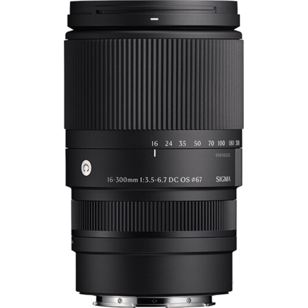 Sigma 16-300mm f/3.5-6.7 DC OS Contemporary Lens Compatible with L Mount (APS-C) | Bundle with 67mm UV Filter + Cleaning Kit + Cleaning Cloth (4 Items)